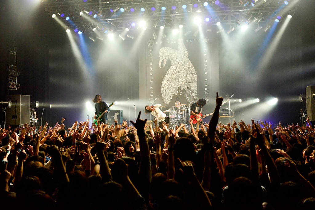 THE BACK HORN（Photo by Rui Hashimoto[SOUND SHOOTER]）