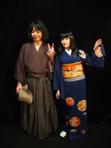 左から峯田和伸（銀杏BOYZ）、安藤裕子。