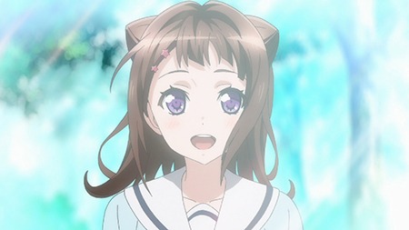 Poppin'Party「Yes! BanG_Dream!」ミュージックビデオのワンシーン。(c) バンドリ! プロジェクト
