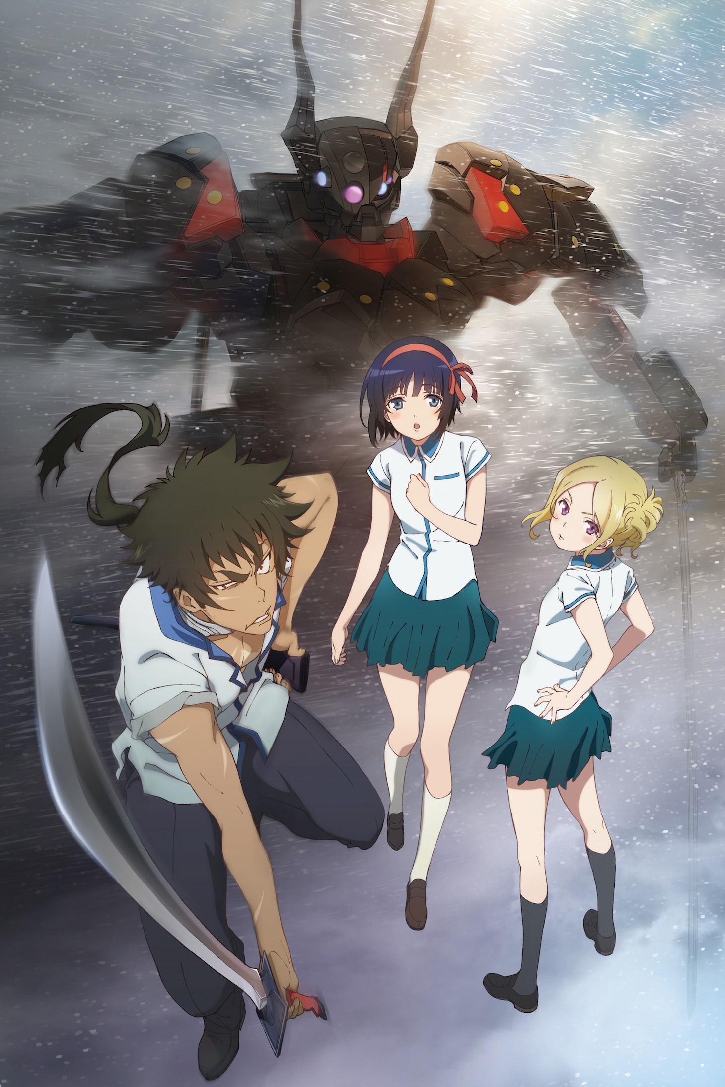 アニメ「クロムクロ」キービジュアル (c)クロムクロ製作委員会