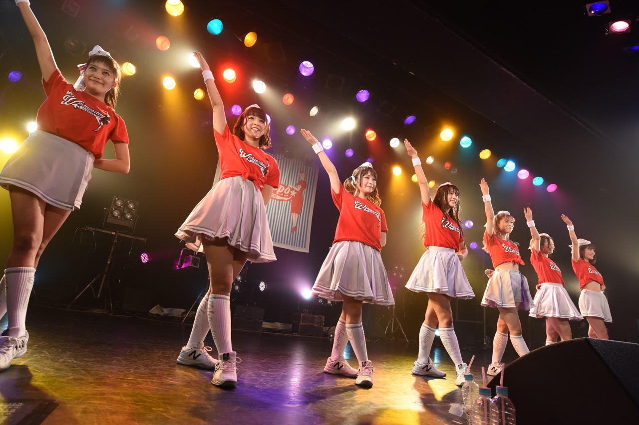 PASSPO☆による東名阪ツアーファイナルの様子。
