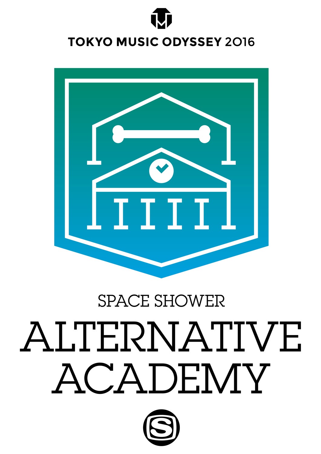 「SPACE SHOWER ALTERNATIVE ACADEMY」ロゴ