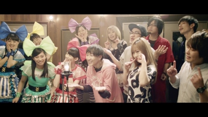 unBORDE all stars「Feel」ミュージックビデオのワンシーン