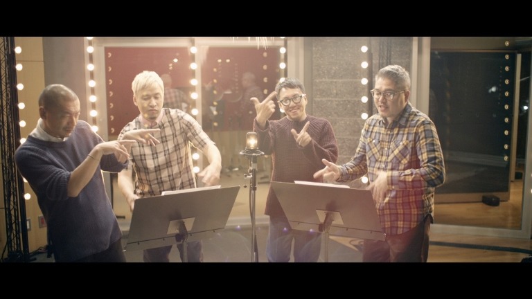 unBORDE all stars「Feel」ミュージックビデオのワンシーン