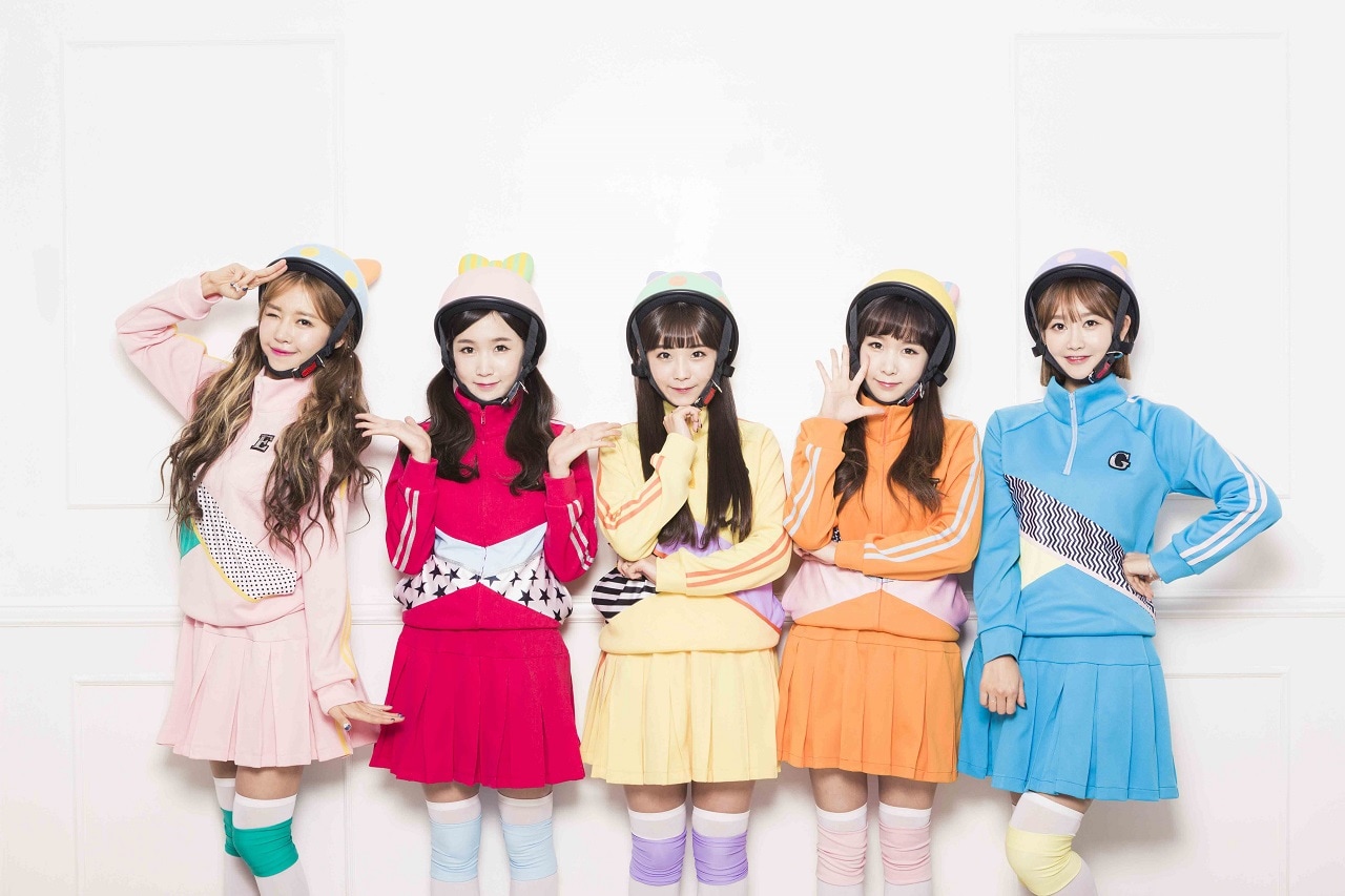 クレヨンポップ CRAYONPOP 公式サイン写真 CRAYON POP「韓国デビュー前