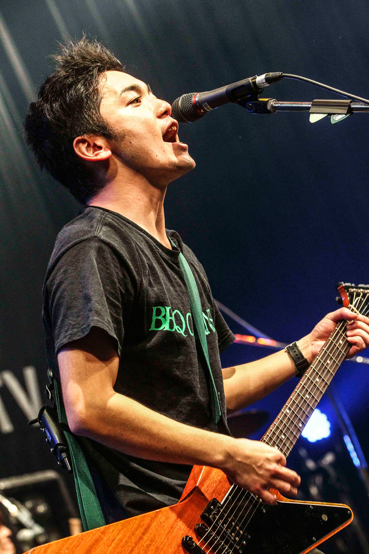 RYU-TA（04 Limited Sazabys / G, Cho）（撮影：渡邉一生）