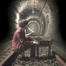 トクマルシューゴ「Hikageno / Vektor feat. 明和電機」ジャケット