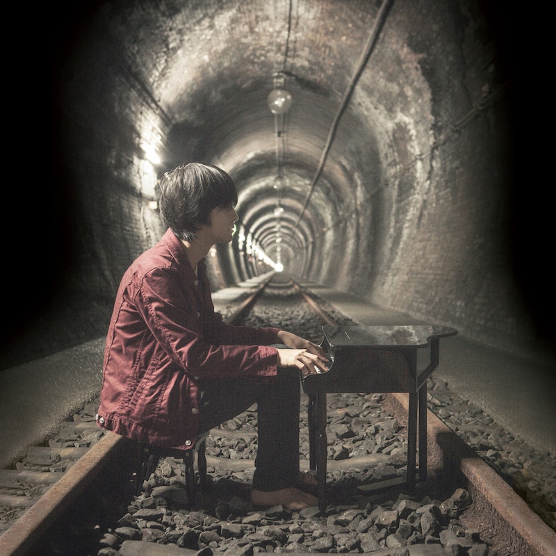 トクマルシューゴ「Hikageno / Vektor feat. 明和電機」ジャケット