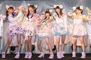 わーすた。左から松田美里、三品瑠香、廣川奈々聖、小玉梨々華、坂元葉月。（写真提供：iDOL Street）