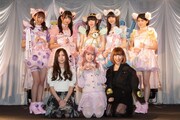後列左から松田美里、三品瑠香、廣川奈々聖、小玉梨々華、坂元葉月。前列左から鈴木まなか、木村優、高田あゆみ。（写真提供：iDOL Street）