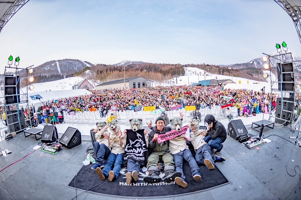 MAN WITH A MISSION（Photo by Daisuke Sakai[FYD inc.]）