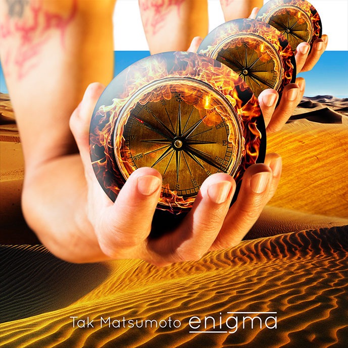 松本孝弘「enigma」ジャケット