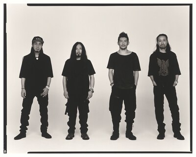 BRAHMAN（右から2人目がTOSHI-LOW）。