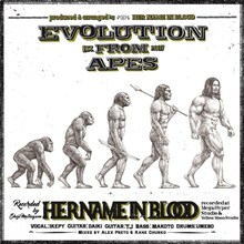 HER NAME IN BLOOD「Evolution From Apes」ジャケット