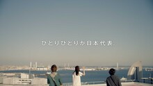 三井住友銀行CM「いきものがかり篇」のワンシーン。