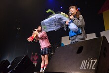 生ハムと焼うどん