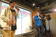 「『モノノフがHMVで熱く語ってなぜ悪い！』～ドームツアー『空白の週末』を埋め尽くす激論の宴！なにかが起こる60分!!～」の様子。