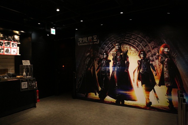 「聖飢魔II HARAJUKU KOWAii CAFE」店内の様子。（写真提供：アリオラジャパン）