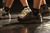 衣装とともに新調されたシューズ。