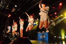 「lyrical school oneman live 2016 @ Shinjuku BLAZE」の様子。