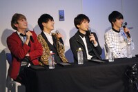 左からユーキ、ユースケ、コーイチ、タカシ。