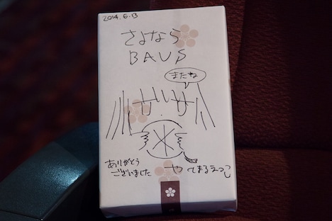 解体直前の吉祥寺バウスシアターに宛てたやくしまるえつこからのメッセージ。