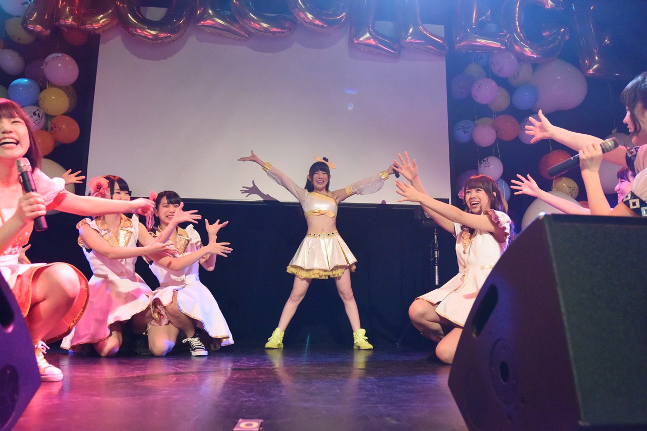 「齋藤綺咲卒業LIVE」の様子。