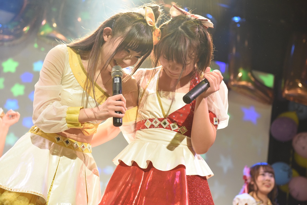 左から齋藤綺咲、石塚汐花。