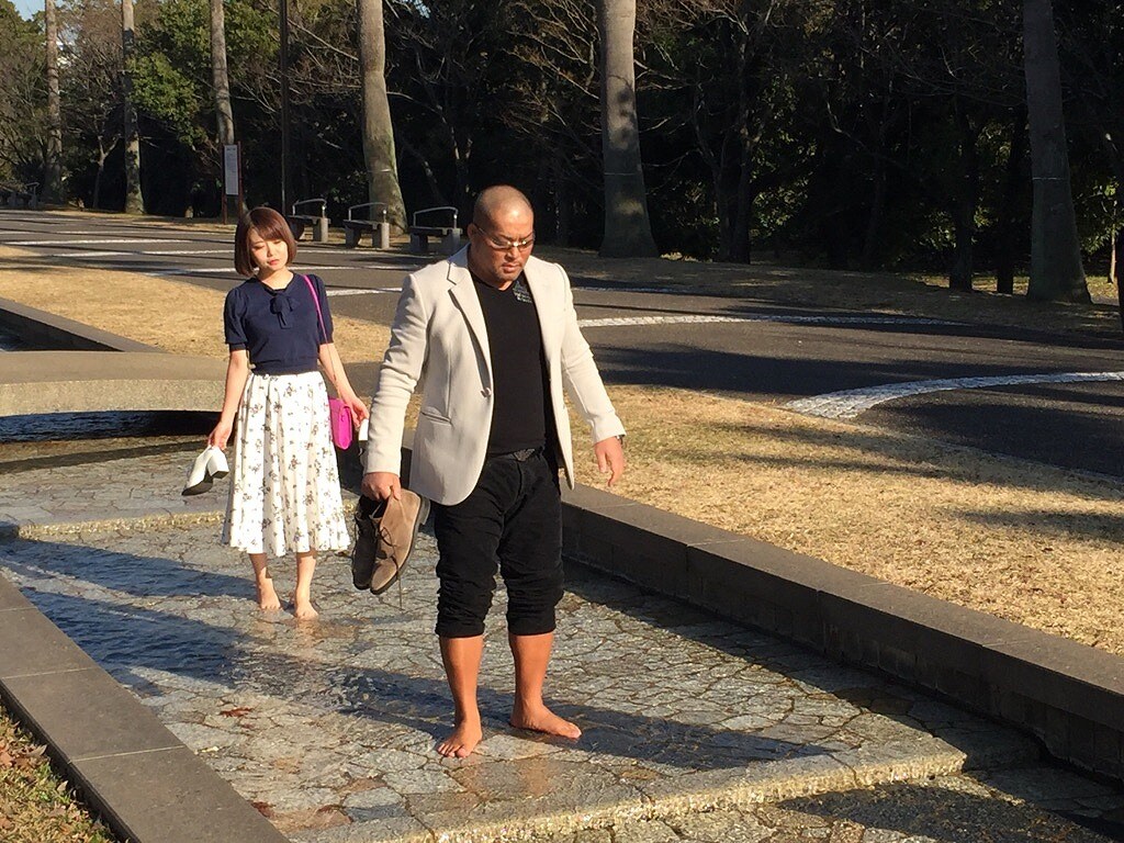 左から村田莉、石井智宏。