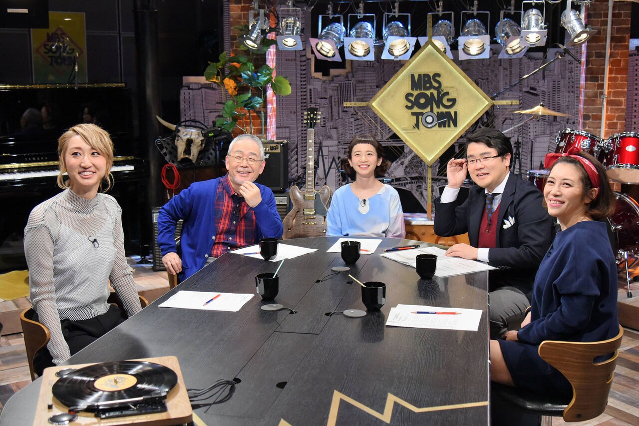 「MBS SONG TOWN」収録の様子。(c)MBS