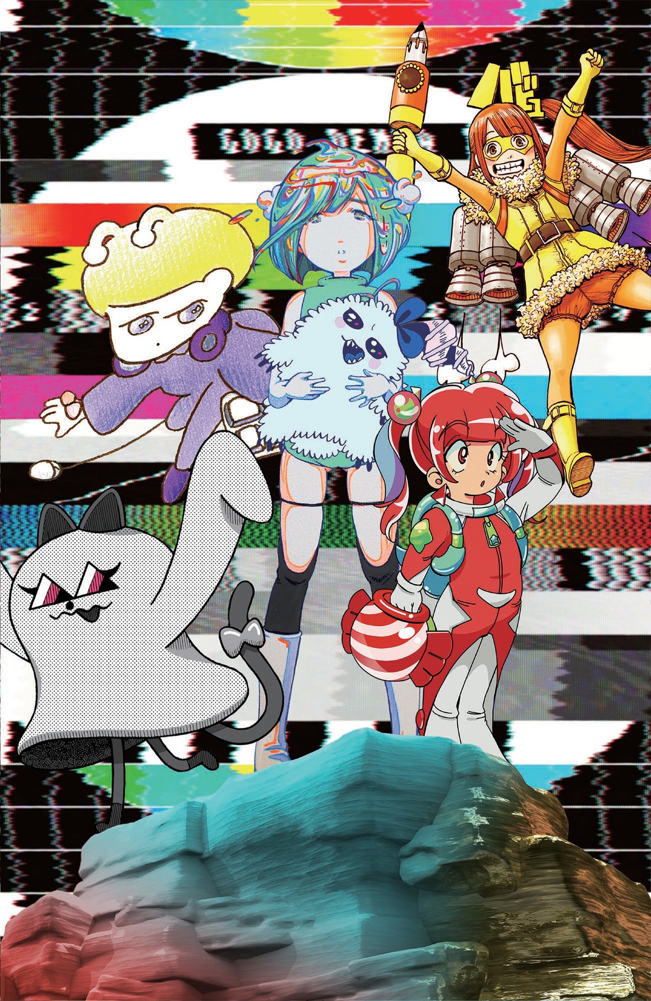 でんぱ組.inc「GOGO DEMPA」カセットテープジャケット