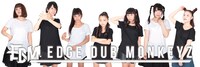 EdgeDubMonkeyz。左から2番目が本母菜摘、右から2番目が小道杏奈。