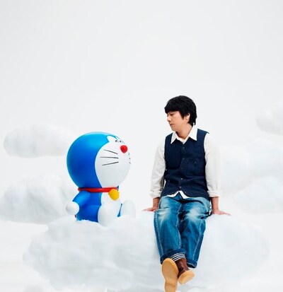 山崎まさよし「空へ」ドラえもん盤ジャケット