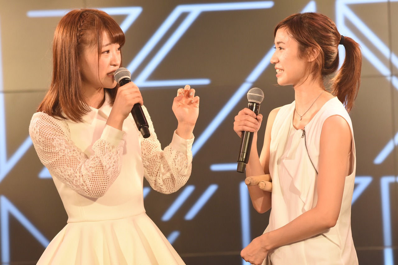 左からRIKAKO、水野真莉絵。