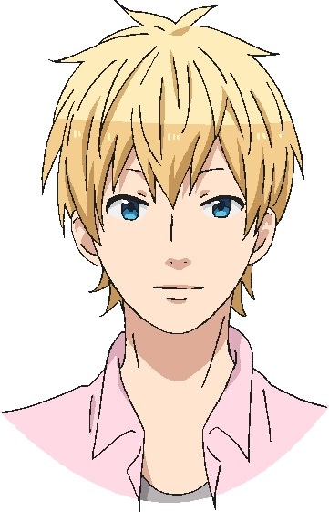 アニメ「虹色デイズ」に登場するeyeronの設定画。