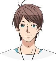 アニメ「虹色デイズ」に登場するko-daiの設定画。