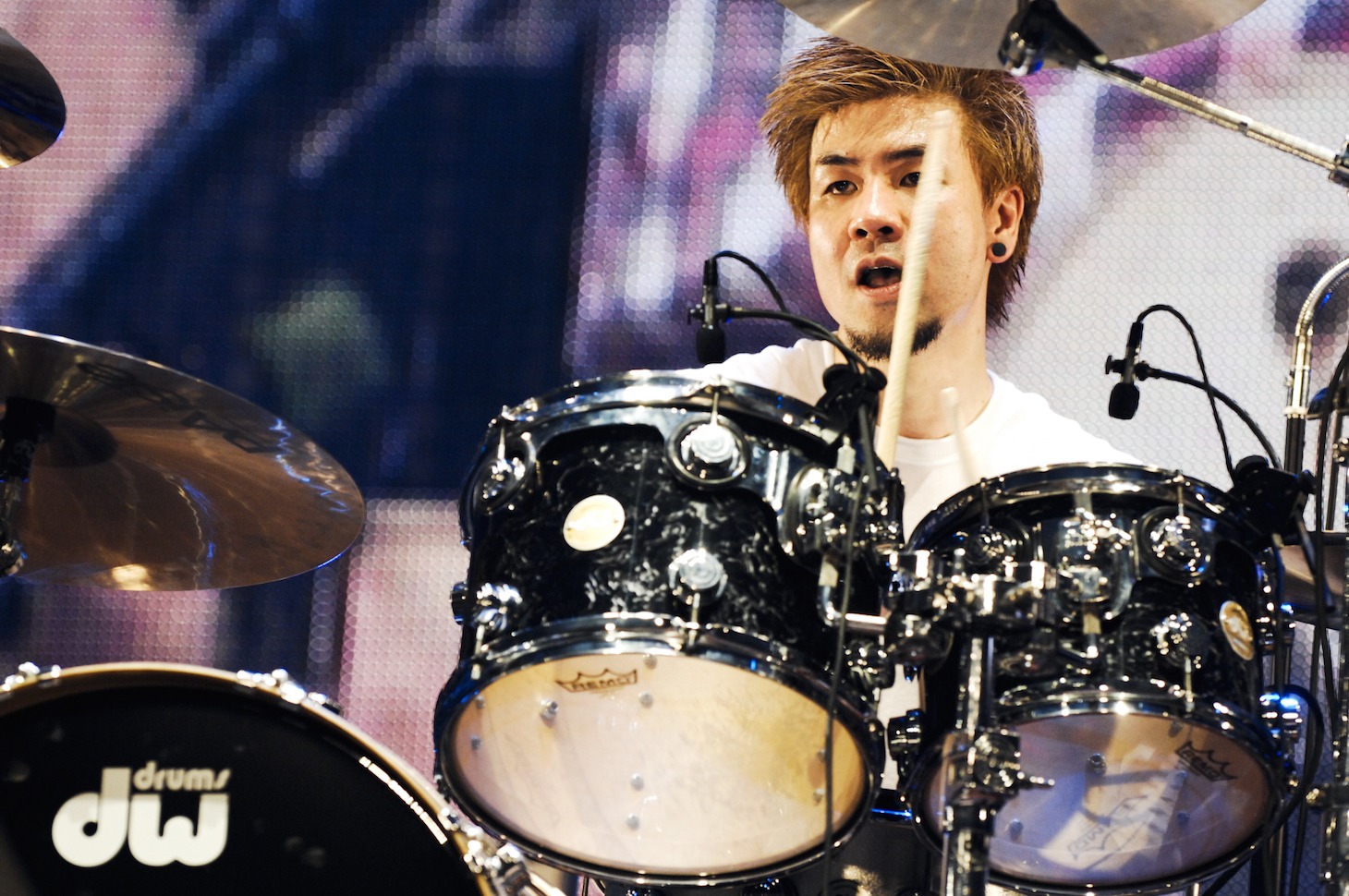 Matchan（Dr）（Photo by JON）