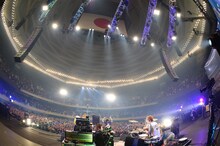 Ken Yokoyama「DEAD AT BUDOKAN RETURNS」の様子。（Photo by Teppei Kishida）