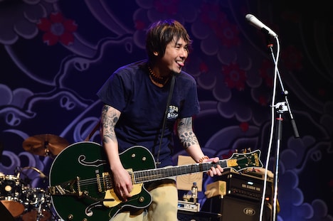 横山健（Photo by Teppei Kishida）