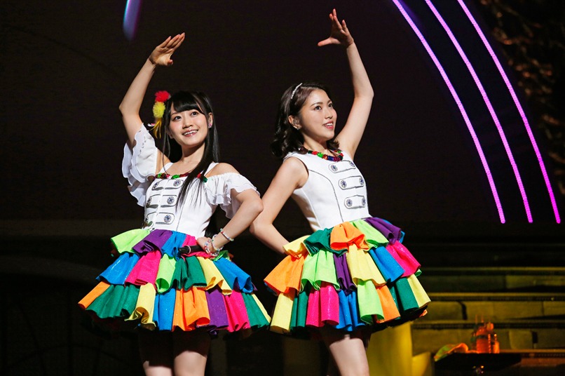ゆいかおり「『RAINBOW CANARY!!』～Brightest Stage～」の様子。（撮影：尾形正茂）
