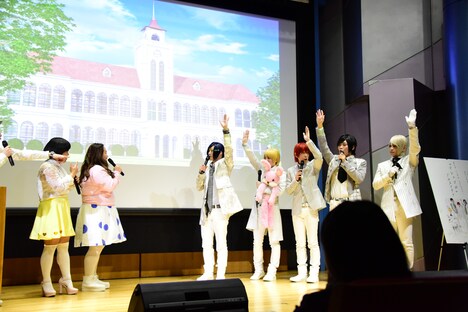 「アルスマグナからアルスメイトへ、愛の言葉のホワイトデーイベント」の様子。