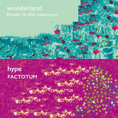 flower in the vasementとFACTOTUMのフリーサンプラーCDジャケット。