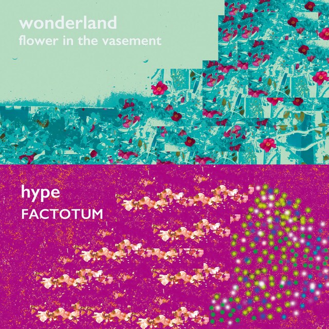 flower in the vasementとFACTOTUMのフリーサンプラーCDジャケット。