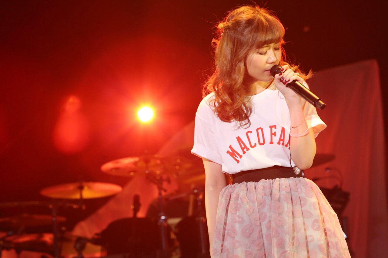 MACO「FIRST KISS TOUR 2016」豊洲PIT公演の様子。（写真提供：Virgin Music）
