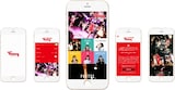 アプリ「がんばれ!Victory indies app」のイメージ写真。