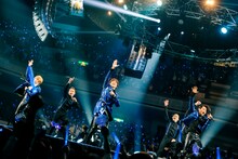 3月14日に東京・両国国技館で行われた「w-inds.15th Anniversary Live」の様子。（提供：ポニーキャニオン）