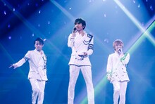 3月14日に東京・両国国技館で行われた「w-inds.15th Anniversary Live」の様子。（提供：ポニーキャニオン）