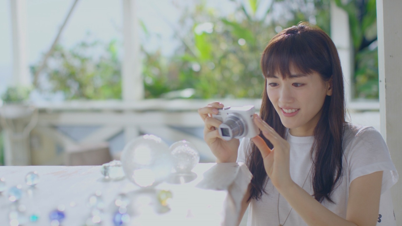 パナソニックCM「フォーカスセレクト」編のワンシーン。