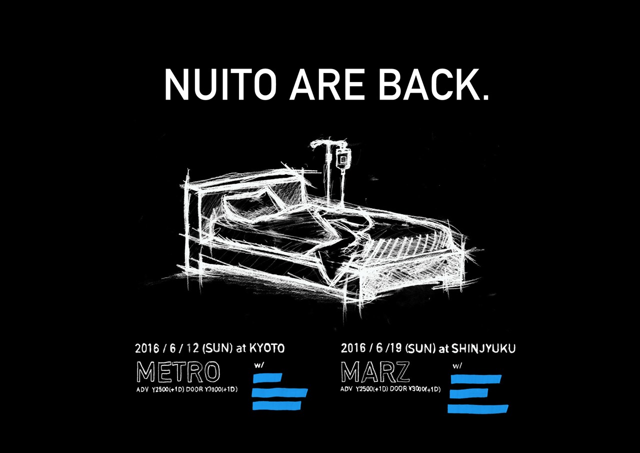 「NUITO ARE BACK.」告知用画像