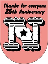 noodles結成25周年アニバーサリー企画ロゴ